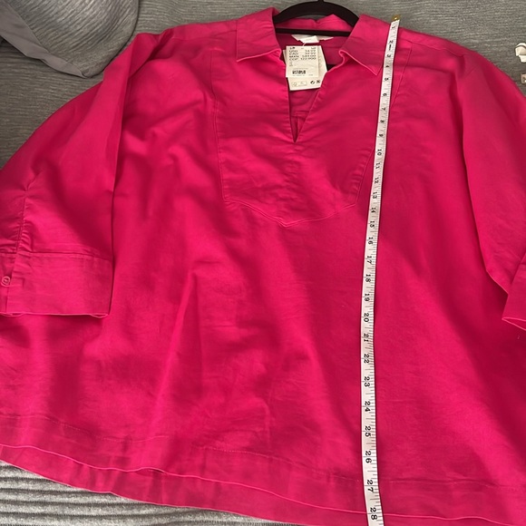 H&M Pink linen top in size M - Picture 7 of 10
